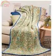 Coats & Clark LW1468 Argyle Afghan by Belinda “Bendy” Carter