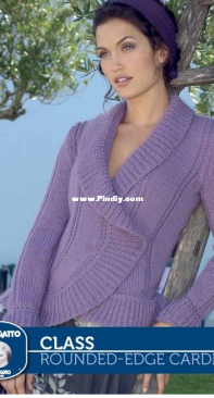 LANA GATTO -  Class - Rounded-edge Cardi.10142- Free