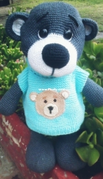 A cute and sweet bear