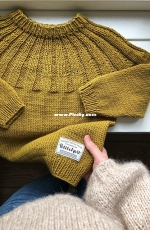 Haralds Jumper by Mette-Wendelboe Okkels - PetiteKnit  - English, Norwegian, Danish, German