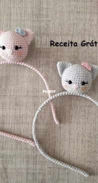 Yıldızlı Oyuncaklar - Tülin Yıldız - Cat Headband - Tiara Gatinha - Portuguese - Translated - Free
