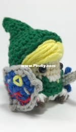 Club Crochet - Louies Loops - Louis Mensinger - Crocheted Link Amigurumi