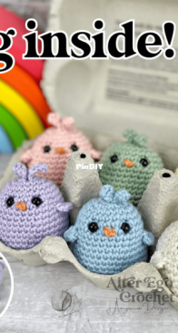 Alter Ego - Christina Schneider Olesen - No Sew Chick with Egg