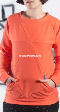 Blueprints for Sewing - Geodesic Sweatshirt - English