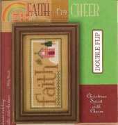 Lizzie Kate F79 - Double Flip Christmas Spirit With Charm - Faith Cheer