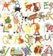 Bothy Threads XAA1 - Animal Alphabet Sampler