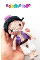 Maia Maia Crochet - Rita Cardeña - Aladin doll - Spanish