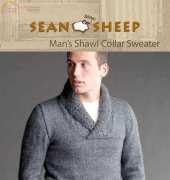 Sean Sheep-Man’s Shawl Collar Sweater