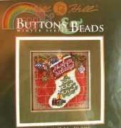 Mill Hill Buttons & Beads Winter Series MH14-1305 Holiday Stocking