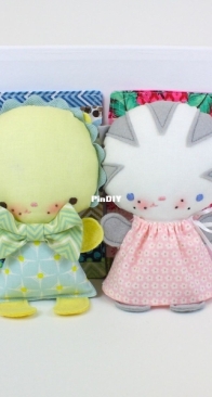 Bit of Whimsy Dolls - Sarah Faix - Wittle Whimsies Gryf Minerva