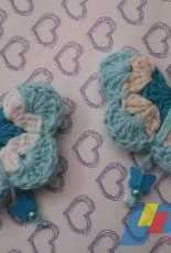 Butterflies in blue