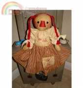 Annies Cupboards - I Love Dolls - Raggedy Ann