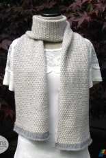 Knotions, Fall 2016-La Coquette Scarf by Alexis Adrienne - cold comfort knits - Free