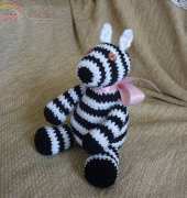 Yellow Pink and Sparkly - Janet McMahon - Zillah Zebra - Free