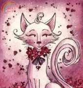 HAED HAEQSANR 2412 QS Curley Tailed Rosey by Annie Rodrigue