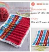 Yarnspirations- Plaidy Hook Caddy - Free