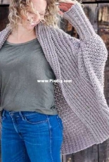 Make and Do Crew - Jess Coppom - The Habitat cardigan