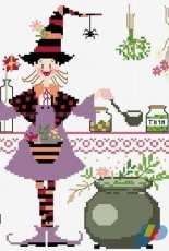 LAURENCE ROQUE - Halloween - La Sorciere - PAT