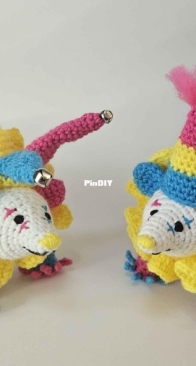 Nichet Crochet - Nicki Cayea - Clown Opossum