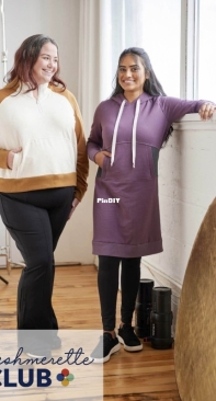 Cashmerette Patterns - 2208 - Stanton Hoodie Expansion