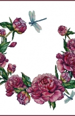 Lkacross Peonies by Natalya Orekhova XSD