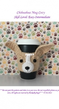Hooked by Angel - Angela Doherty - Chihuahua Mug Cozy