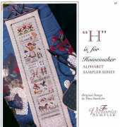 The Victoria Sampler H Is For Homemaker