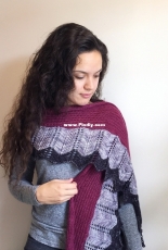 The Sticks and Bones Shawl by Attic 166-Free