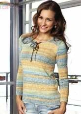 Tie-top Pullover by Mondial -free