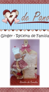 Atelier Coraçao de Pano - Day Carlson - Ginger Family Recipe - Ginger  Receita de Familia . Portuguese