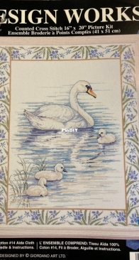 Design Works 9873 Swans XSD