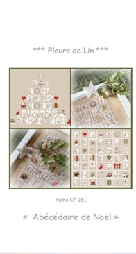 Fleur de Lin - N°251 Abébédaire de Noël