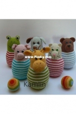 Kamlin - Katka Reznickova - Animal Pins - Czech