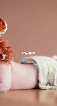Fancy That Crochet - Ashton Postlethwait - Earflap Lion Hat - Free