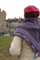 Ruches Shawl by Alice Twain-English,Italian-Free