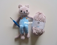 sweet softies-Ollie in Overalls  - English