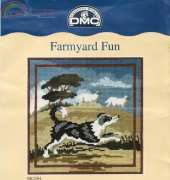 DMC K3264 Farmyard Fun - Sheep Dog