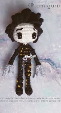 KR Amigurumi - Karina Romero - Edward - Spanish