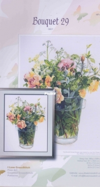I Love Cross Stitch - HF-029 - Bouquet 29 0807