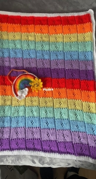 Eyelet Baby Blanket by Daisy Fay Wood-Free