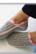 Sophie and Me - Ingunn Santini- Ribbed Slipper Pocket Socks