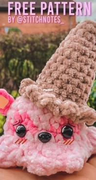 Stitchnotes  - Melting Panda Ice Cream - Free
