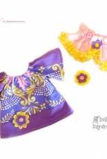 Dolls and Daydreams - French Dress and Cape Sewing Pattern