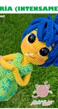 Male Crochet/Maale Crochet - Mayra/Ma Ale González Mtz - Alegria - Happiness- Spanish
