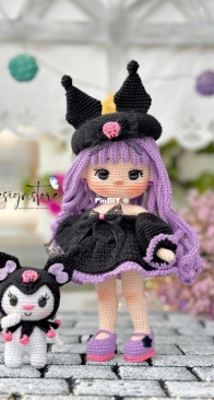 Esra Design Store - Esradesigns61- Esra Satir - Karmen and Kuromi - English and Spanish