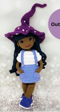 Fluffy Tummy - Oxana Tim - Oksana Timofeeva - Little Witch Outfit and Wig