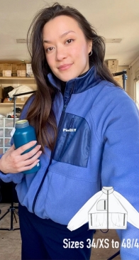Isa In Stitches - Isabelle Delbosc - Polar Puff Fleece Sweatshirt - Sizes XS-4XL