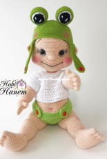 Hobi Hanem - Özge Nalbantoglu - Tontis Frog Clothes  - Turkish
