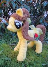The Nerdy Knitter- Ashley Andrews- Belle the Pony