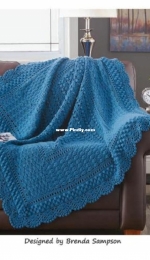 Mary Maxim - Brenda Sampson - 98897N - Grace Throw